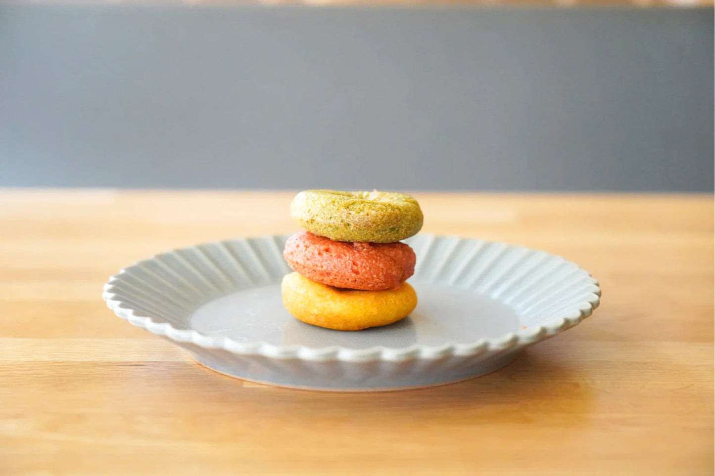 【卵乳小麦不使用】米粉と野菜のカラフルミニドーナツ