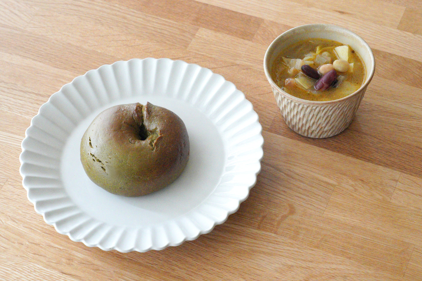 【28品目不使用】よもぎベーグル