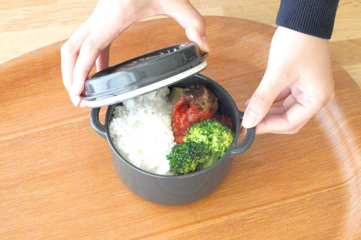 【卵乳小麦不使用】【マトイルのお弁当】ハンバーグ弁当