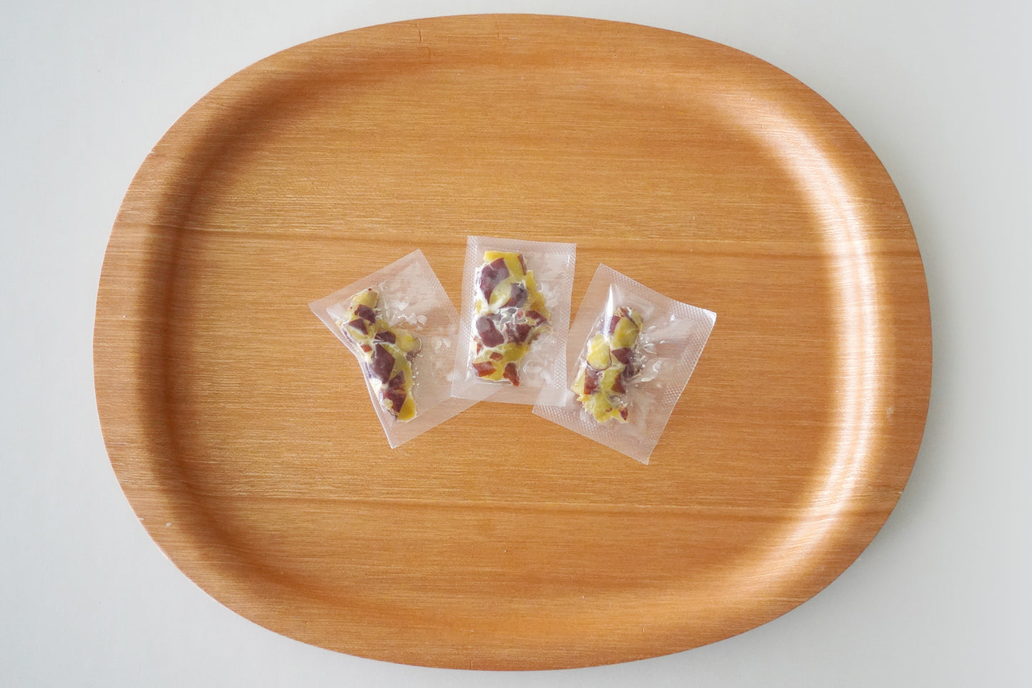 【28品目不使用】【給食代替おかず】サツマイモのポテトサラダ(3パック)
