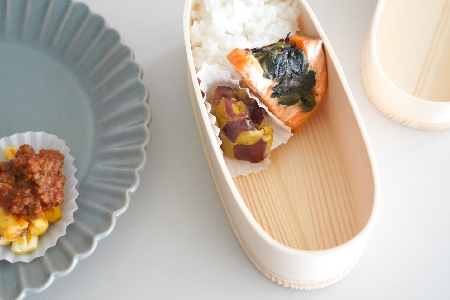 【28品目不使用】【給食代替おかず】サツマイモのポテトサラダ(3パック)