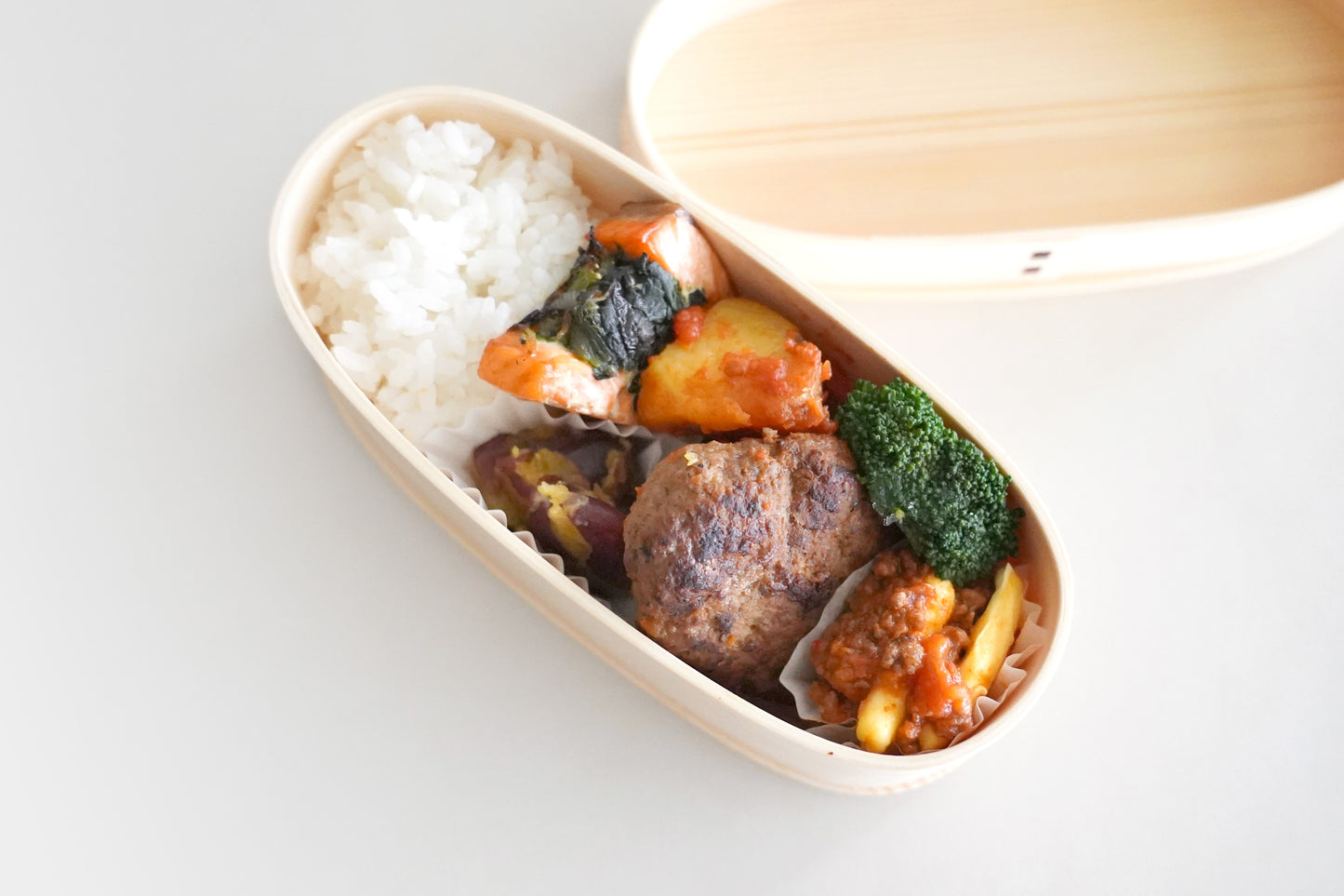 【28品目不使用】【給食代替おかず】サツマイモのポテトサラダ(3パック)