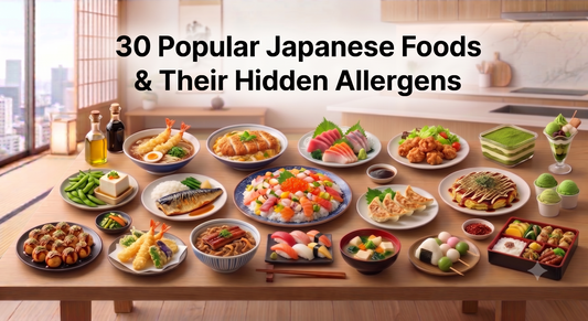 30 Popular Japanese Foods & Their Hidden Allergens: A Guide for Travelers