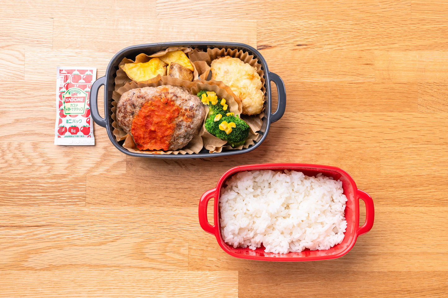 【マトイルのお弁当】ハンバーグ弁当