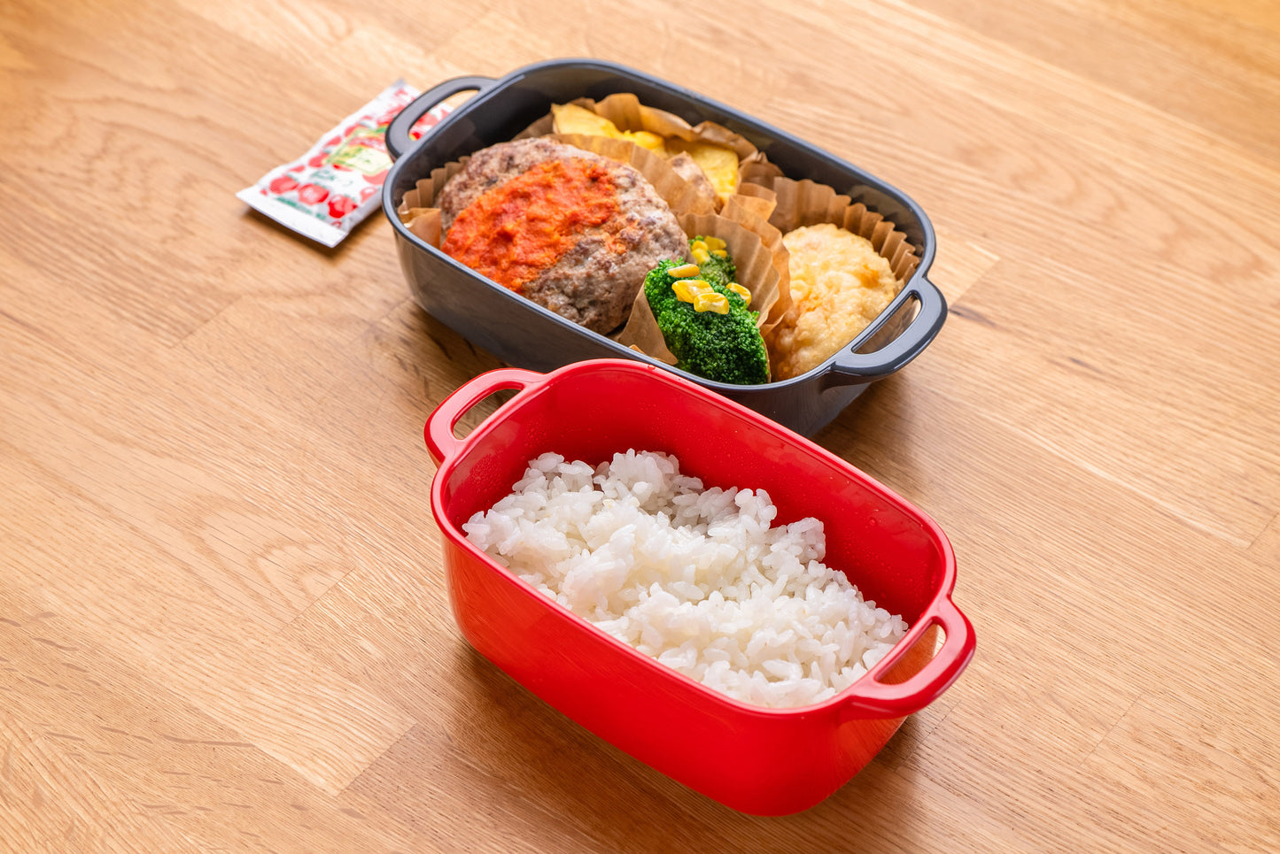 【マトイルのお弁当】ハンバーグ弁当