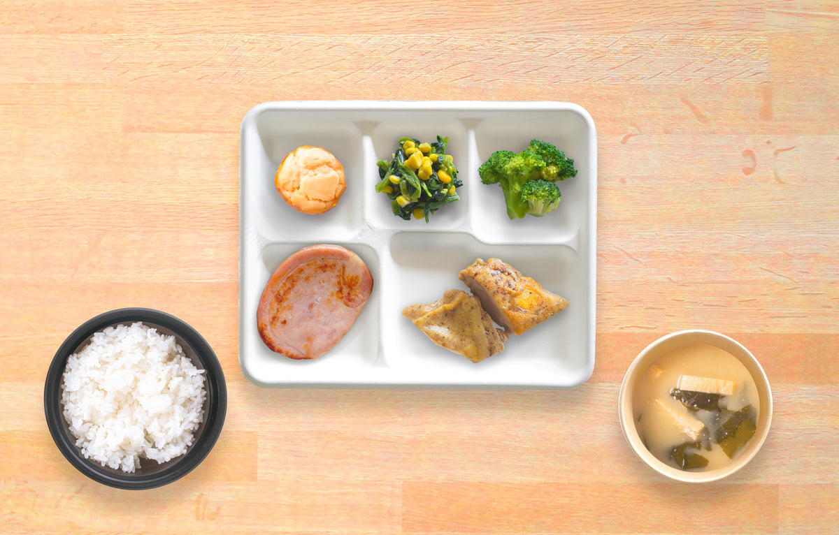 【パック型】鶏のロースト×ハムステーキセット
