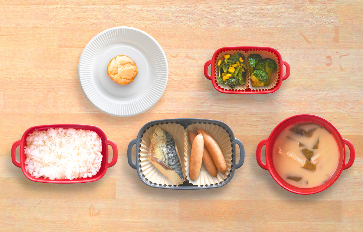 【お弁当型】さばの塩焼き×ウインナーセット
