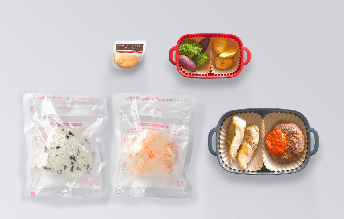 【持ち運び】ハンバーグトマトソース×鶏のローストセット