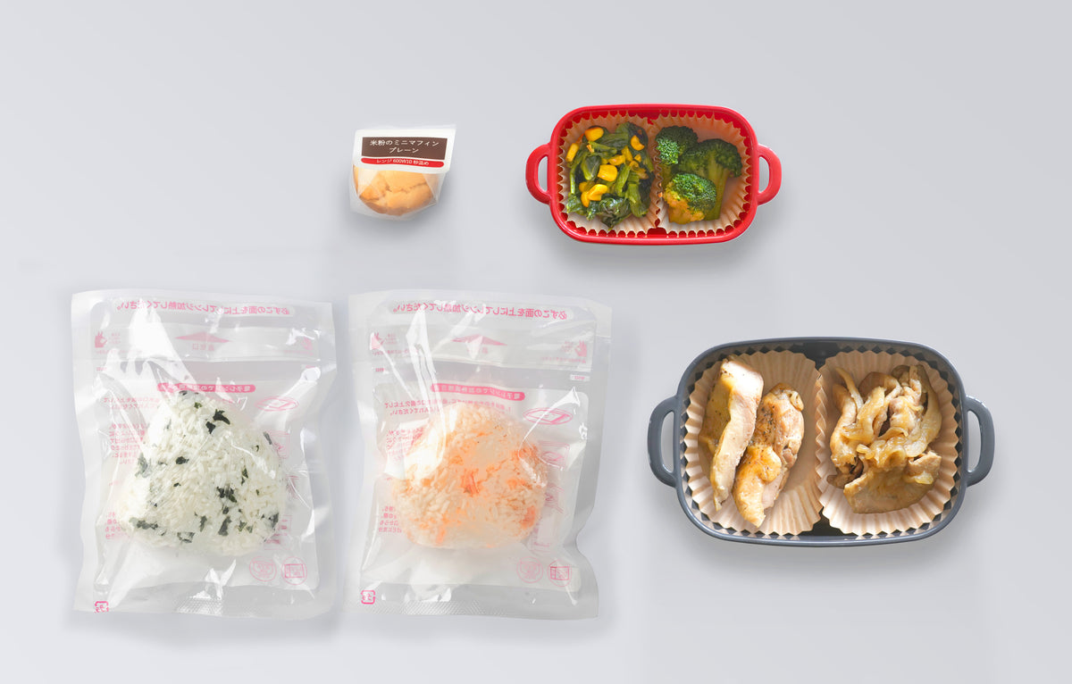 【7品】【持ち運び】豚の生姜焼き×鶏のローストセット