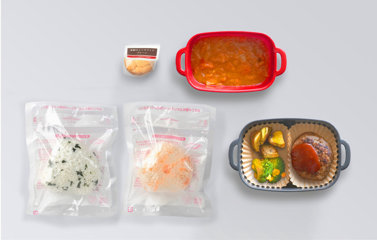 【7品】【持ち運び】甘口カレー×ハンバーグデミグラスソース