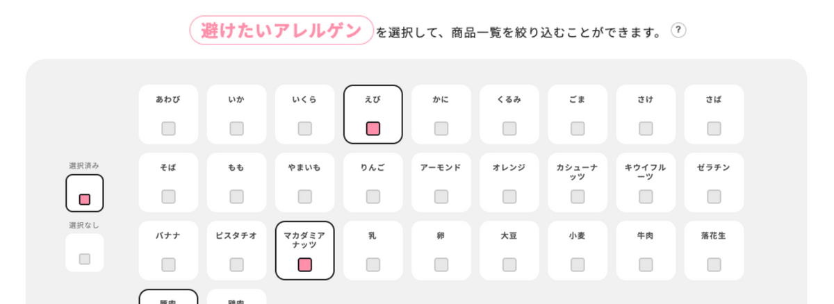 さあ、ばっちりですね？商品を見てみましょう